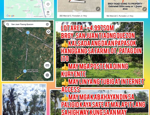 750 pesos per sqm, near Highway
