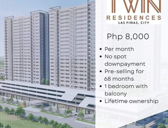 SMDC Twin Residences - Php 8,000 per month