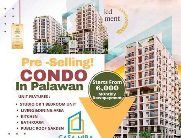 New residence condo for sale at Ortigas Pasig 30 sqm 2-bedroom