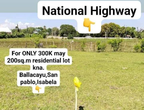 200 sqm Raw Land For Sale in Tuguegarao Cagayan