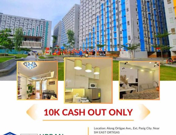 Urban Deca Homes Ortigas Ready for Occupancy Rent to own 30.60sqm 2 br