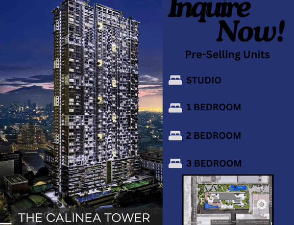 THE CALINEA TOWER  Location: Grace Park, Caloocan City  Turnover Date: May 2028