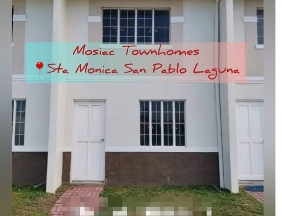 Studio-like Townhouse for Sale in San Pablo Laguna