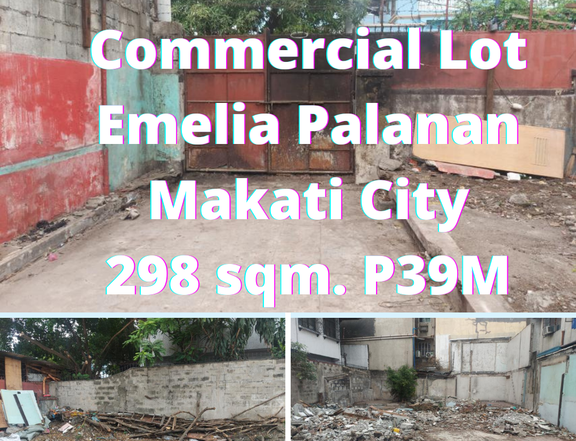 Best Buy! Emelia Palanan, Makati lot for sale ONLY P135K/sqm