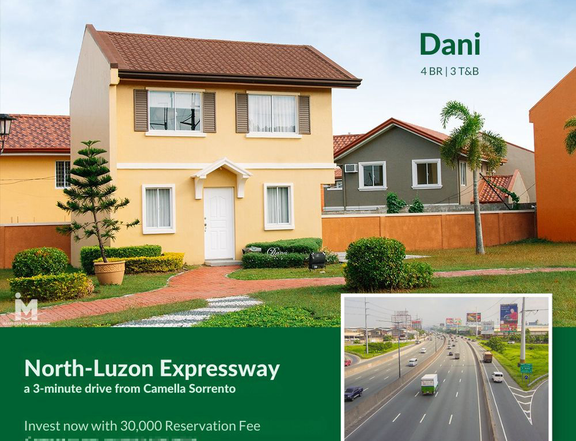 4-bedroom Dani Single Attached House For Sale in Mexico Pampanga