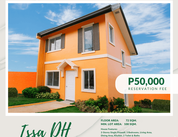 3 BR House and Lot For Sale in Cavite - Issa Downhill