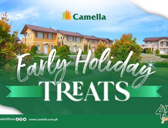 EARLY HOLIDAY TREATS BY CAMELLA HOMES TAGUM!