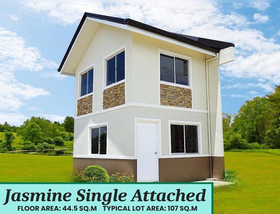 Affordable 2-bedroom Single Attached House For Sale in Porac Pampanga - White Plains Porac