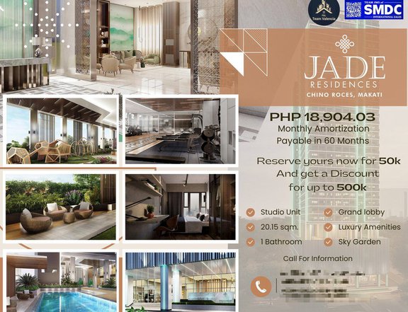 SMDC Jade Residences Studio Unit