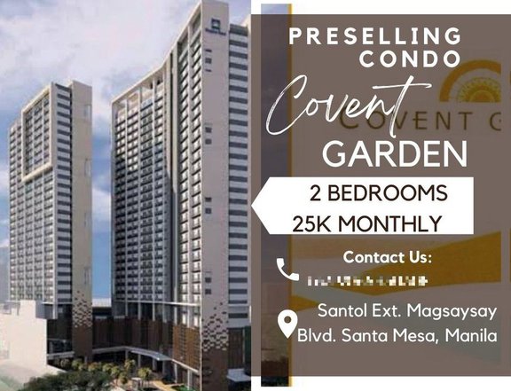 48.20 sqm 2-bedroom Condo For Sale in Manila Metro Manila