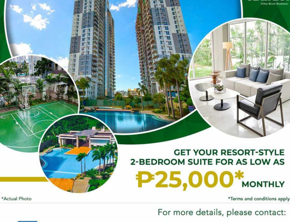 Rent to Own Condo in Pasig Resorts Inspired 2 bedroom near Eastwood C5