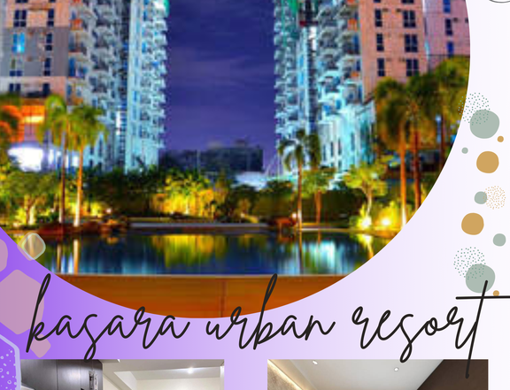 Studio Kasara Urban Resort Residence Condo for sale in Pasig