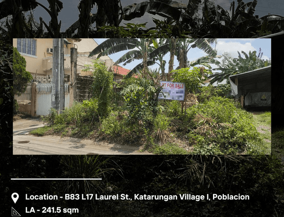 241.5 sqm Residential Lot For Sale in Katarungan Village, Muntinlupa