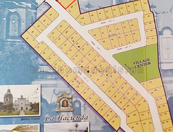 363 sqm Residential Lot For Sale in La Hacienda de Bacolor