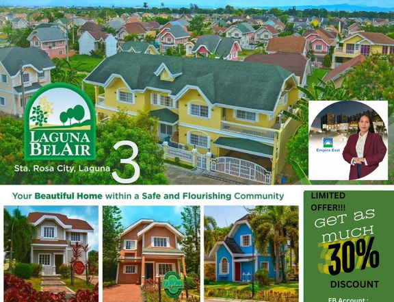 Residential Lot For Sale in LAGUNA BELAIR 3 - Get as much 30% DISCOUNT