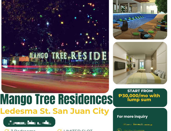 LIMITED SLOT 30.19 sqm 1-bedroom Residential Condo For Sale in San Juan