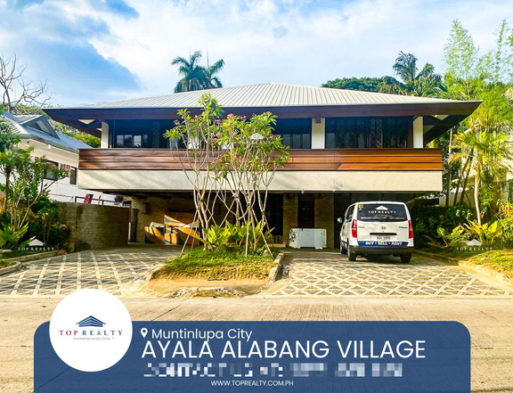 Ayala Alabang Village, Muntinlupa City House for Rent!