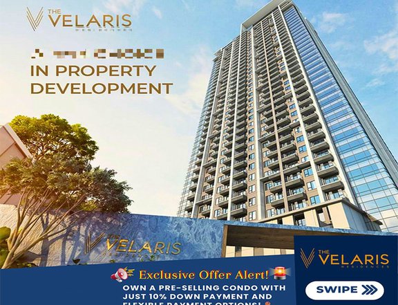 Pre-Selling Condo for Sale in Pasig City at Velaris Residences by RHK Land RESERVE NOW