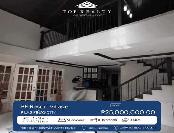 BF Resort Village House and Lot for Sale in Las Pinas City