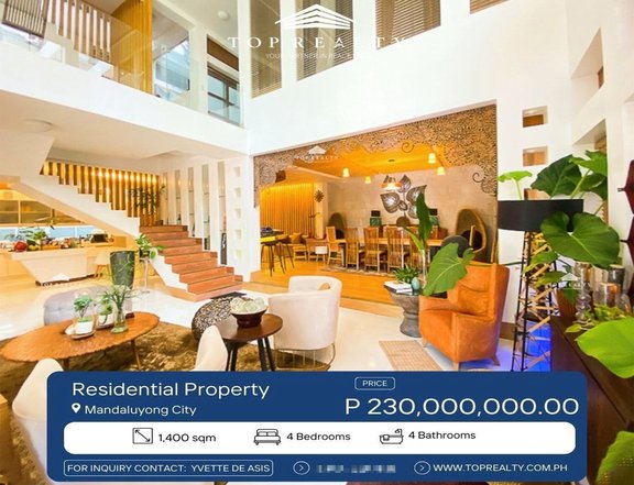 Spacious Residential Property for Sale in Mandaluyong City