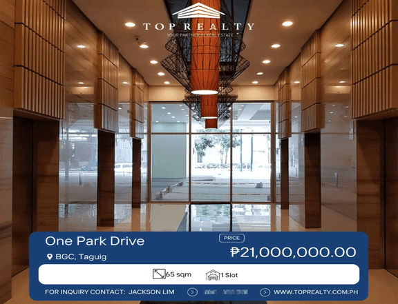 For Sale: Office Space in One Park Drive BGC, Taguig City