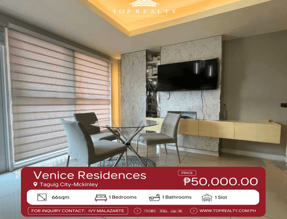 For Rent: Condoin BGC, Taguig at Venice Luxury Residences