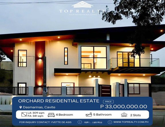 Orchard Residential Estate 4BR House and Lot for Sale in Cavite