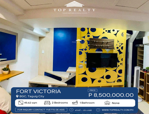 For Sale: Condominium in BGC, Taguig, 2BR Condo in Fort Victoria