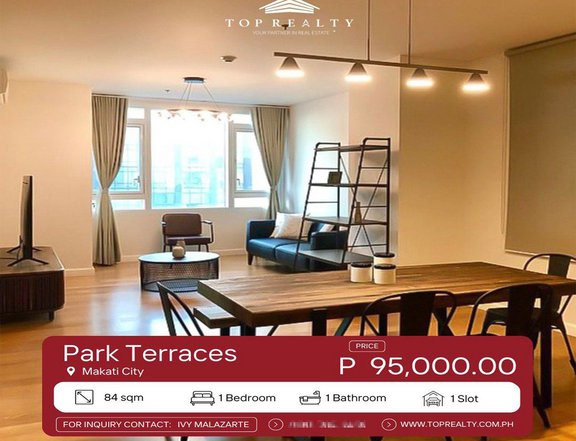 For Lease, 84sqm Condominium in Park Terraces at Makati City