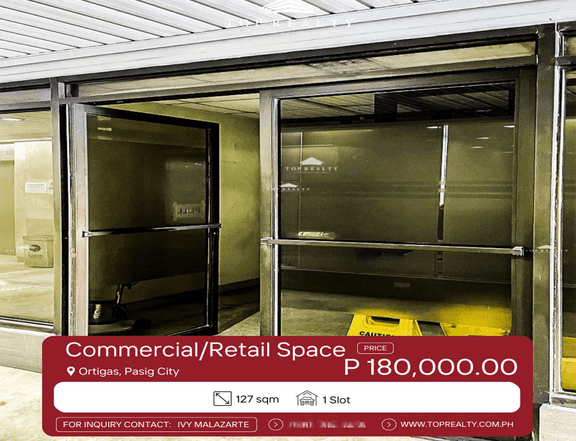 120 sqm Commercial Space for Lease in Ortigas, Pasig City