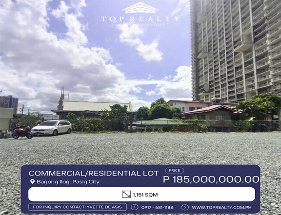 For Sale: Prime Lot in Bagong Ilog, Pasig City PRICE DROP!