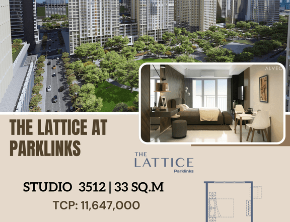 Condo Unit  at Rosario, Pasig City - Lattice at Parklinks by ALVEO