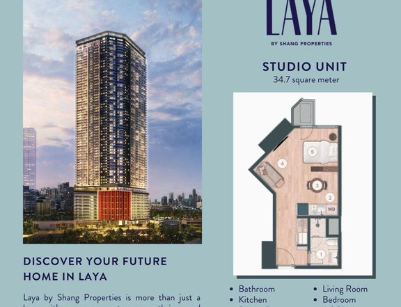 LAYA by Shang Properties - near BGC ( Studio up to 3BR units)