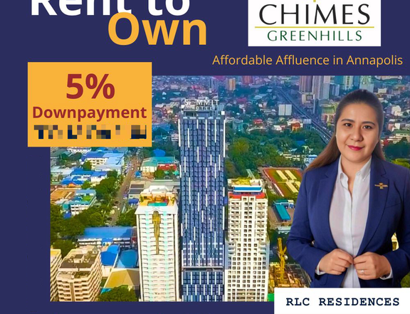 Rent to own CONDO CHIMES GREENHILLS, near Santolan MRT Station, QC.