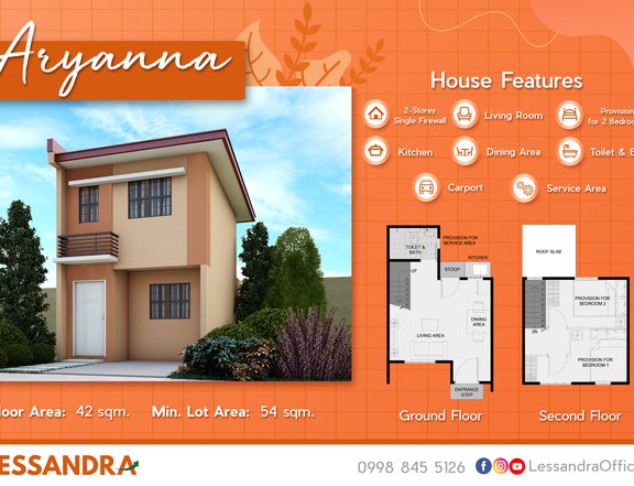 Affordable House in Palo Leyte (Aryanna Single Detached)