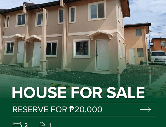 2-Bedroom Townhouse for Sale in General Santos City