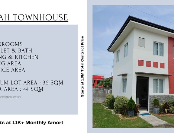 ALIAH - 2 Storey Townhouse in Promesa Pila Laguna