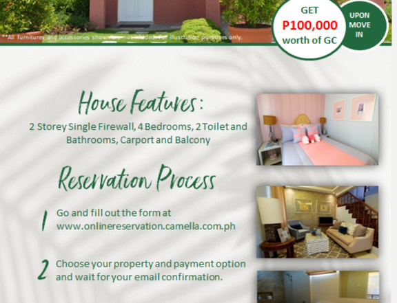 Hurry and Reserve the 4-bedroom Single Attached in Orani, Bataan!
