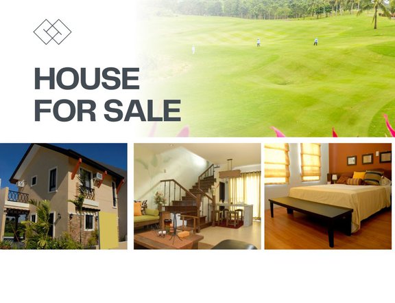 House and Lot with Free Sports & Country Club Membership