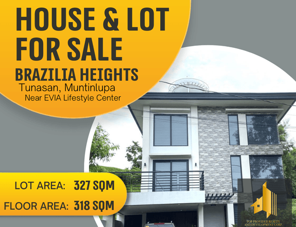 HLBRZ2101 House & Lot FOR SALE in Brazilia Heights Tunasan Muntinlupa