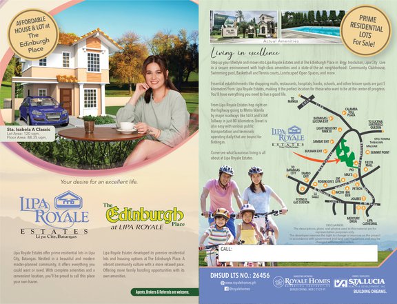 LIPA ROYALE ESTATES by STA LUCIA LANDS LOTS for SALE