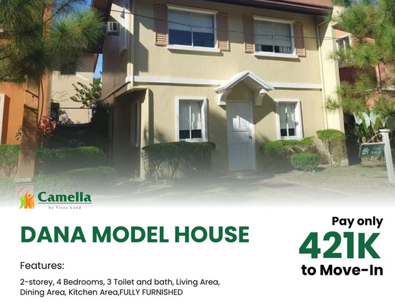 Dana Model House (Furnished) in Pit-os, Cebu City 421K TO MOVE IN