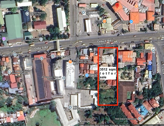 3,512 sqm Commercial Lot for Sale  National Highway, Talisay City, Cebu