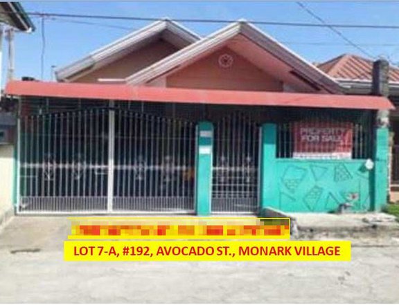 Foreclosed, House and Lot MONARK VILLAGE,   TUYO, BALANGA BATAAN