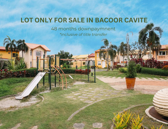 120 sqm Residential Lot For Sale in Bacoor Cavite