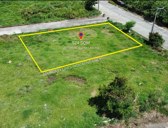 524 sqm Commercial Lot For Lease in Victoria Plains Santa Cruz Laguna