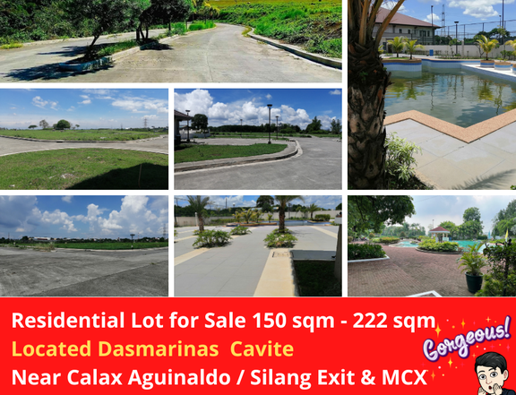 Residential Lot For Sale in Dasmarinas Cavite Near Calax Aguinaldo / Silang Exit & MCX