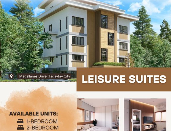 Spacious Condo Units  in Leisure Suites  Magallanes  Drive Tagaytay City