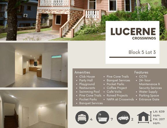 Lucerne Crosswinds Ready Home House For Sale in Tagaytay Cavite