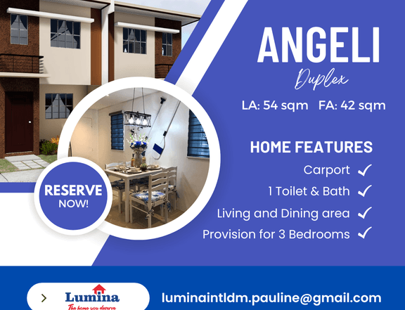 Angeli Duplex in Bauan, Batangas